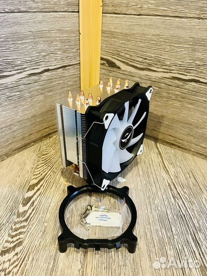 Кулер процеccорный QiuZhi QZ-1260 6 трубок RGB