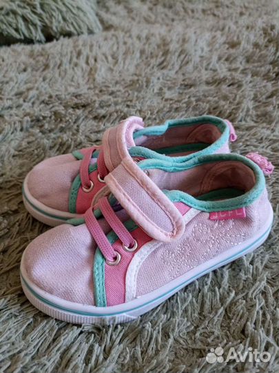 Кеды для девочки 24 размер