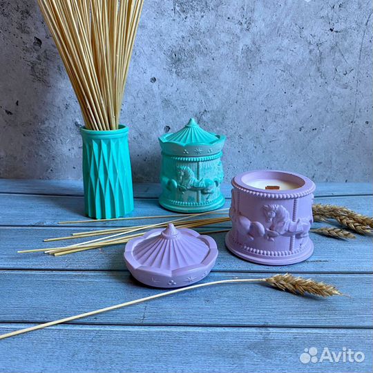 Свечи восковые ручной работы