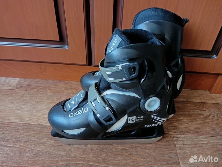 Коньки раздвижные 34- 36