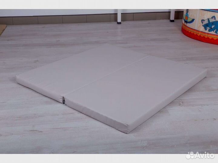 Мат складной 2 секции Sportova 100х100х6см