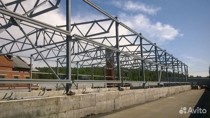 Ангары, склады, здания под ключ 15/45