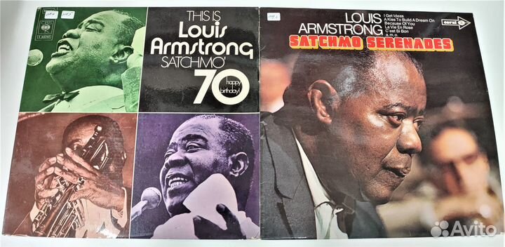 Виниловые пластинки Louis Armstrong и др