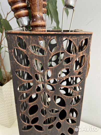 Подставка кованная под шампура