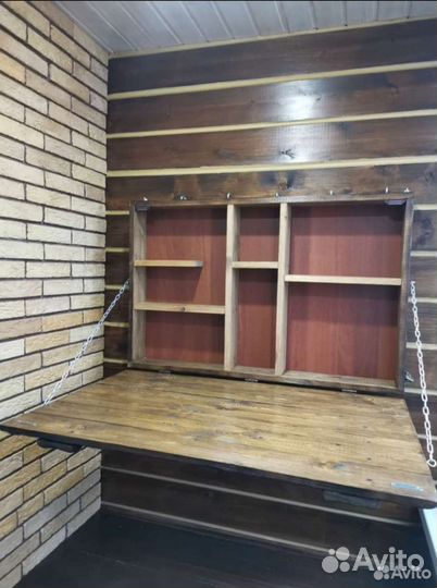 Мини бар из дерева