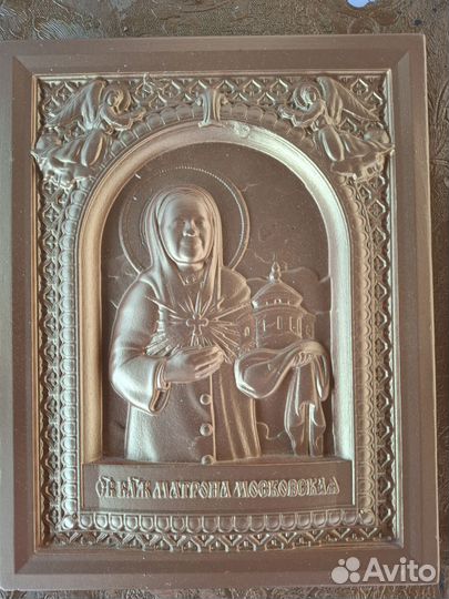 Икона из гипса 