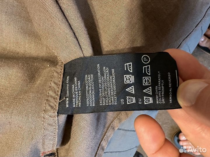 Рубашка с коротким рукавом tommy hilfiger