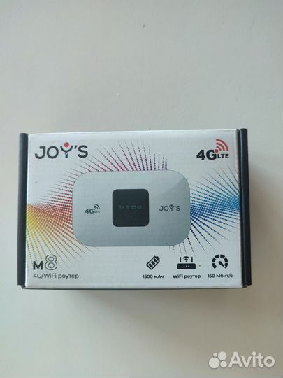 4G \Wi-Fi, роутер Joy's M8