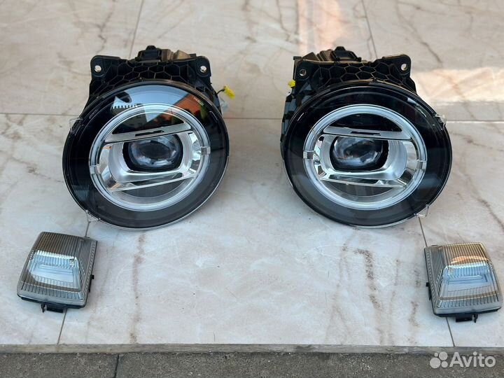 Фары с mercedes g-класс 6.3