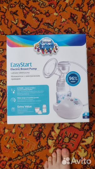 Молокоотсос электрический canpol babies easy start