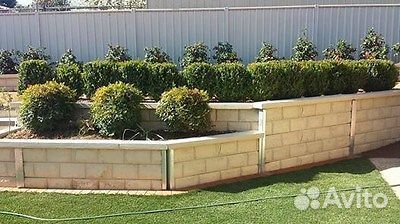 Высокие грядки из бетонных панелей