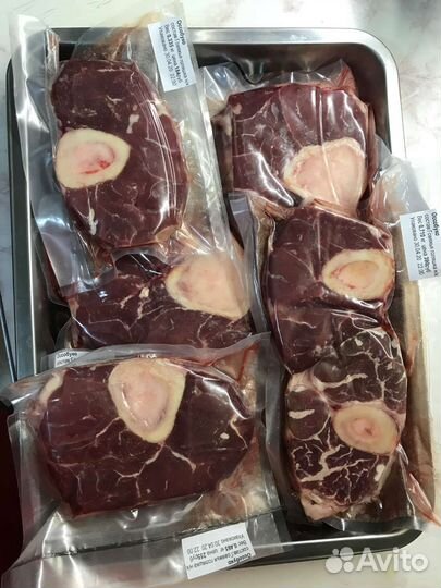 Мясо говядины премиум-класса. Оссобуко