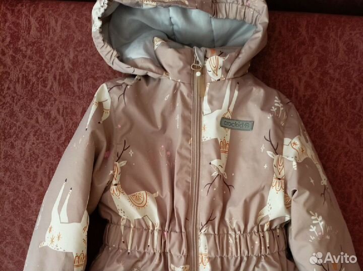 Куртка зимняя для девочки 104-110