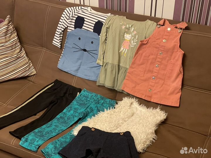 Вещи пакетом для девочки 110