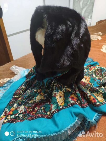 Капор из меха норки