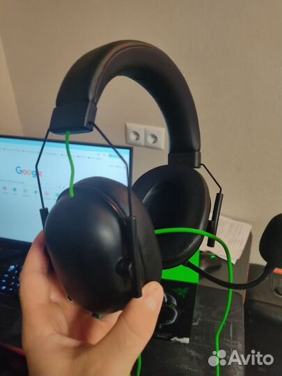 Продам наушники Razer blackshark v2 usb