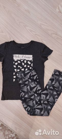 Легинсы с футболкой