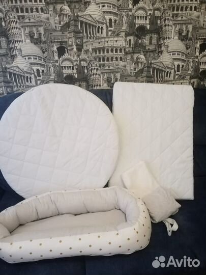 Матрасис в кроватку, гнездышко-кокон