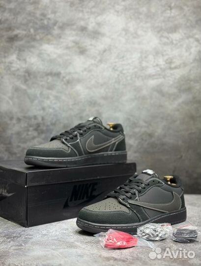 Кроссовки мужские nike jordan travis scott (41-45)