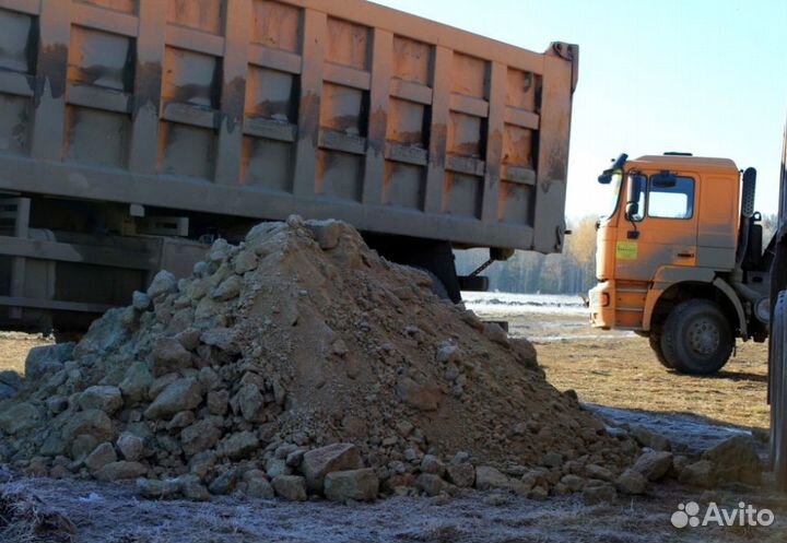 Щебень с карьера