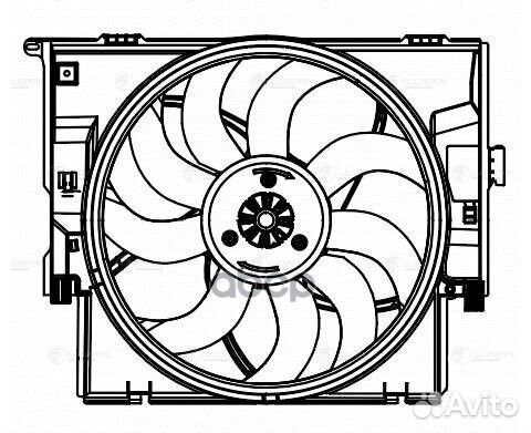 Вентилятор радиатора BMW 3 (F30) (11) (с кожух