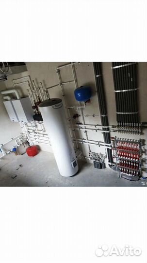 Отопление в частном доме водоснабжение теплый пол