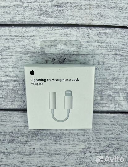 Адаптер apple lightning to 3,5mm jack