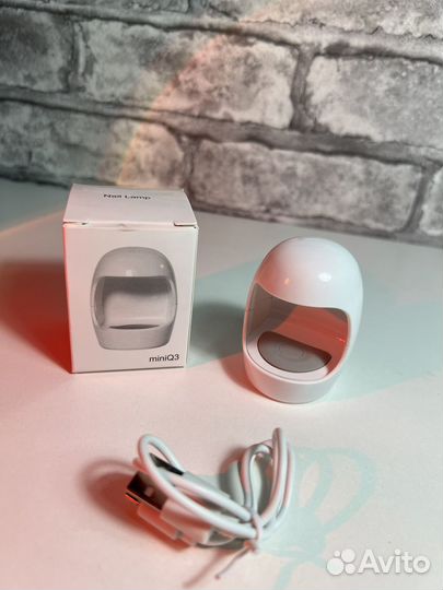 Лампа для ногтей miniQ3