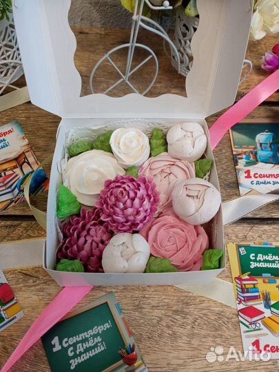 Букет из зефира