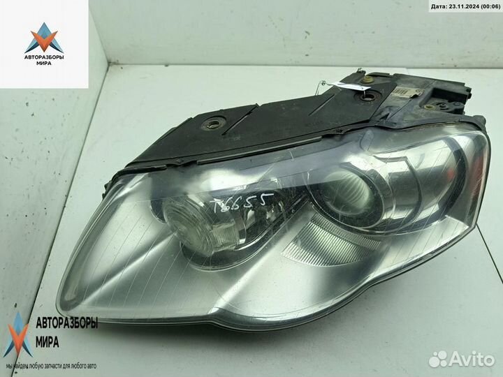 Фара левая Volkswagen Passat B6 2007 3C0941751G