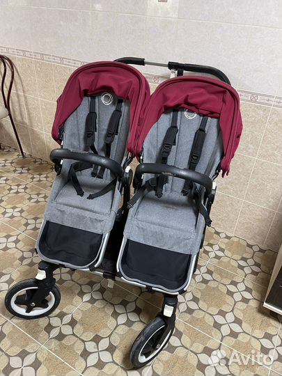Коляска для двойни bugaboo donkey twin
