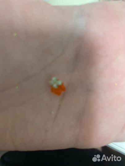 Мандаринки из бисера