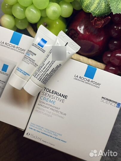 La Roche Posay Toleriane Sensitive Легкий крем 3мл
