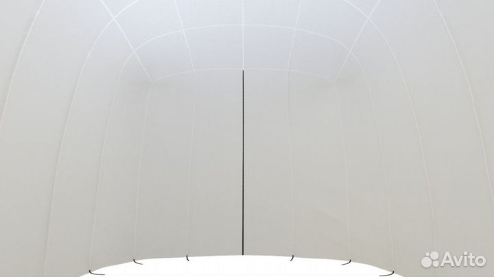 Бескаркасная палатка