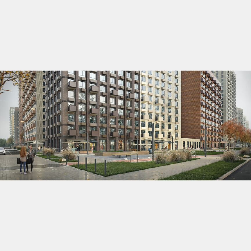 2-к. квартира, 51,2 м², 9/18 эт.