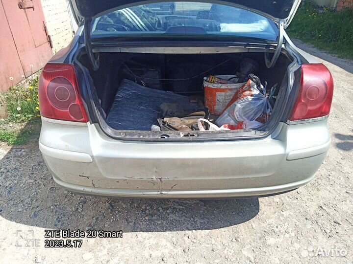 Б/у бампер задний Тойота Авенсис т250