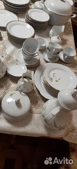 Сервиз чайно кофейный винтажный ГДР