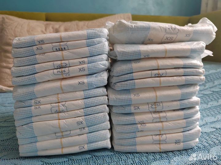 Подгузники Tena размер XS - 25шт