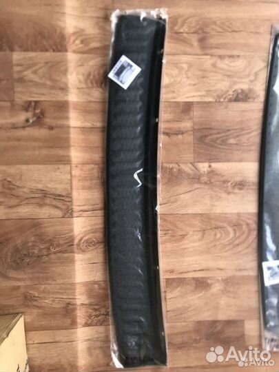 Накладка на задний бампер Hyundai Accent