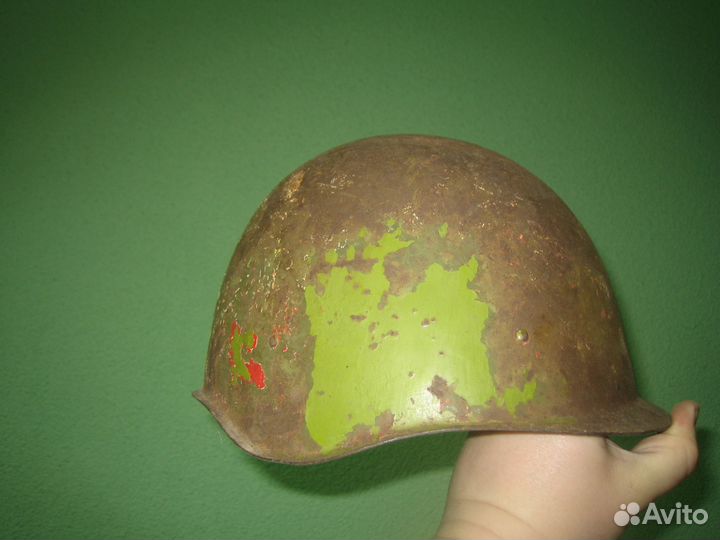 Советская каска времен ВОВ