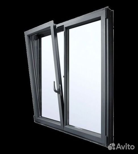 Окна алюминиевые