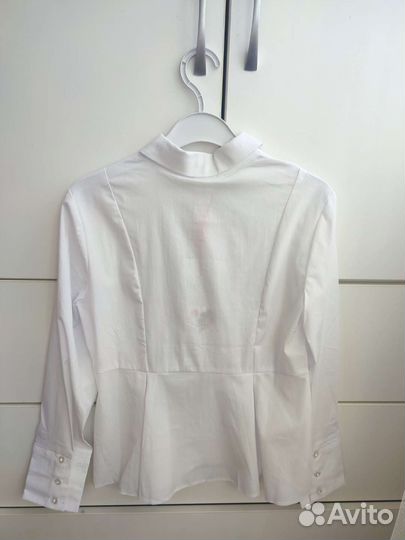 Рубашка школьная для девочки (размер 140)