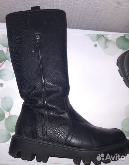 Сапоги зимние на девочку р37