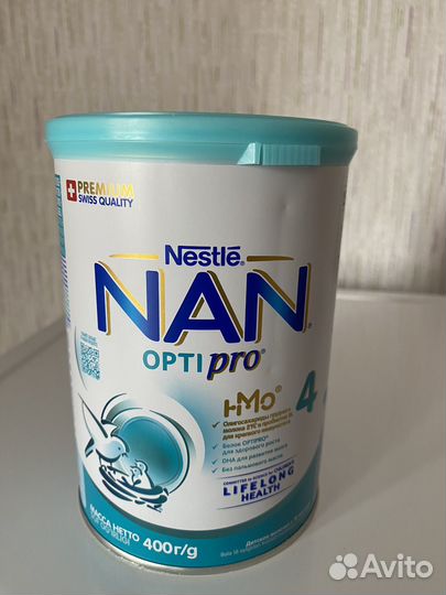 Детская смесь нан оптипро 4
