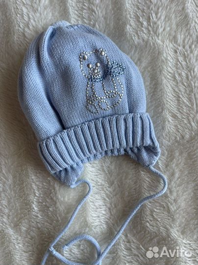 Шапка детская для новорожденного