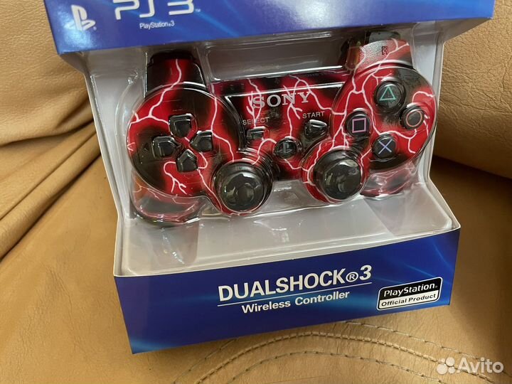 Геймпад ps3 с принтом