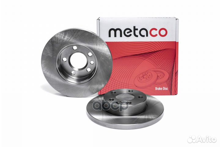 Диск тормозной передний не вентилируемый пере