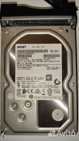 Жесткий диск HDD Hitachi hgst 6 TB