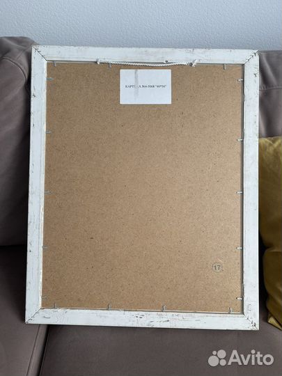 Корабль картина в раме 40*50