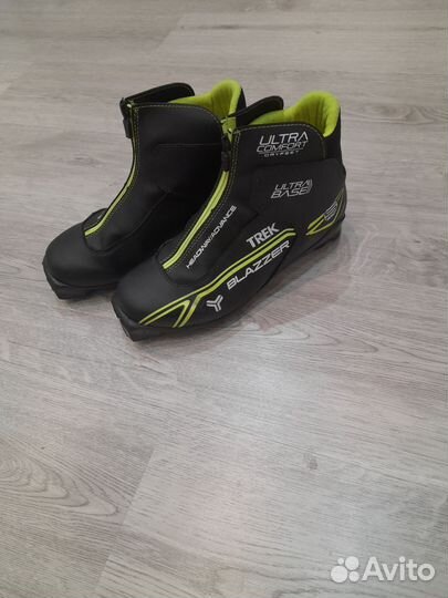 Лыжные ботинки на молнии, 25,5 см по стельке